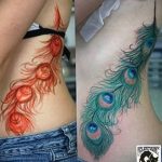 fotó egy pávatoll tetoválásról, kelte: 2018.06.26. №108 - tetoválás pávatoll -