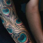 fotó páva toll tetoválásról, kelte: 2018.06.26. №116 - tetoválás pávatoll -