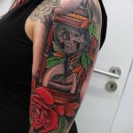 fotó a homokóra tetoválásról, kelt 2017.10.21. №103 - tetováló homokóra -