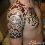 Fénykép tetováló polinéziáról 2018.09.24. №303 - Polinéz tetoválás -