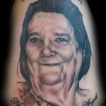 fotó tetoválás portré anya - felnőtt nő és feliratok