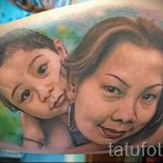fotó tetoválás portré anya gyermeke