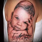 fotó tetoválás baba és felirat