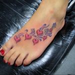 Fototatovering om kærlighedstegning Hjerte 03.02.2020 №307 -hjerte tatovering-