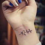 Fototatovering om kærlighedstegning Hjerte 03.02.2020 №308 -hjerte tatovering-