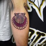 fotó egy kagylótetoválásról, kelt 2017.10.07. №092 - tetoválóhéj -