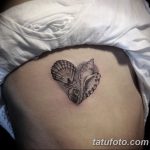 fotó egy kagylótetoválásról, kelt 2017.10.07. №096 - tetoválóhéj -