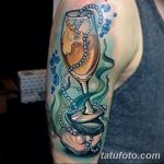 fotó egy kagylótetoválásról, kelt 2017.10.07. №102 - tetoválóhéj -