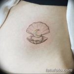 fotó egy kagylótetoválásról, kelt 2017.10.07. №108 - tetoválóhéj -