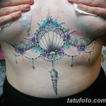 fotó egy kagylótetoválásról, kelt 2017.10.07. №111 - tetoválóhéj -