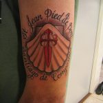 fotó egy kagylótetoválásról, kelt 2017.10.07. №139 - tetoválóhéj -