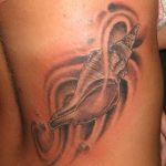 fotó egy kagylótetoválásról, kelt 2017.10.07. №143 - tetoválóhéj -