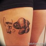 fotó egy kagylótetoválásról, kelt 2017.10.07. №156 - tetoválóhéj -