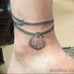 fotó egy kagylótetoválásról, kelt 2017.10.07. №188 - tetoválóhéj -