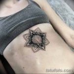 fotó egy kagylótetoválásról, kelt 2017.10.07. №197 - tetoválóhéj -