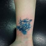 fotó egy kagylótetoválásról, kelt 2017.10.07. №213 - tetoválóhéj -