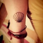 fotó egy kagylótetoválásról, kelt 2017.10.07. №034 - tetoválóhéj -