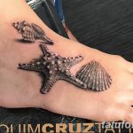 fotó egy kagylótetoválásról, kelt 2017.10.07. №038 - tetoválóhéj -