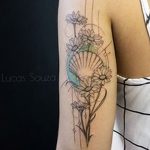 fotó egy kagylótetoválásról, kelt 2017.10.07. №044 - tetoválóhéj -