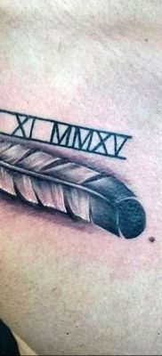 фото татуировка римски цифри 05.03.2019 №019 - фото татуировка римски цифри -