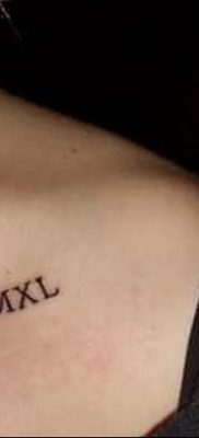 фото татуировка римски цифри 05.03.2019 №035 - фото татуировка римски цифри -