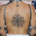 Fényképes példa a tetoválás rajzára SAK YANT 2020.11.15. №419 -SAK YANT tetoválás