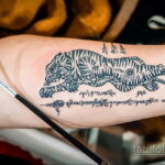 Fényképes példa a tetoválás rajzára SAK YANT 2020.11.15. №415 -SAK YANT tetoválás