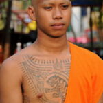 Fényképes példa a tetoválás rajzára SAK YANT 2020.11.15. №391 -SAK YANT tetoválás