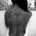 Fényképes példa a tetoválás rajzára SAK YANT 2020.11.15. №389 -SAK YANT tetoválás