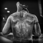 Fényképes példa a tetoválás rajzára SAK YANT 2020.11.15. №376 -SAK YANT tetoválás