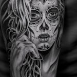 1866. számú muertos tetoválás - a minta egyedi változata, amely sikeresen használható muertos tetoválásként történő átalakításra és alkalmazásra