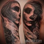 A 21. számú muertos tetoválás a minta hűvös változata, amely könnyen használható felülvizsgálathoz és muertos tetováláshoz