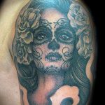 A 281 -es számú muertos tetoválás a minta hűvös változata, amely sikeresen használható változtatásra és muertos hüvelyes tetoválásra
