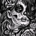 A 163 -as muertos tetoválás a rajz méltó változata, amely sikeresen használható felülvizsgálatra és muertos tetoválásként történő alkalmazásra