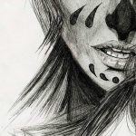 A muertos tetoválás # 577 a minta hűvös változata, amely sikeresen használható muertos tetoválásként történő feldolgozásra és alkalmazásra