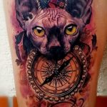 fotó tetoválás Szfinx Egyiptom kelt 2017.09.29. №009 - tetováló szfinx Egyiptom -