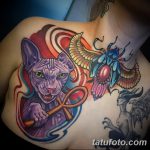 fotó tetoválás Szfinx Egyiptom kelt 2017.09.29. №038 - tetováló szfinx Egyiptom -