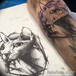 fotó tetoválás Szfinx Egyiptom kelt 2017.09.29. №048 - tetováló szfinx Egyiptom -