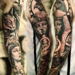 fotó tetoválás Szfinx Egyiptom kelt 2017.09.29. №052 - tetováló szfinx Egyiptom -