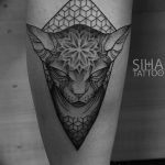 fotó tetoválás Szfinx Egyiptom kelt 2017.09.29. №073 - tetováló szfinx Egyiptom -