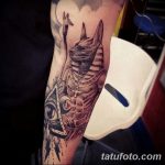 fotó tetoválás Szfinx Egyiptom kelt 2017.09.29. №092 - tetováló szfinx Egyiptom -