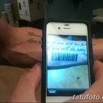 fotó tetoválás vonalkód, dátum: 2017.12.21. №096 - tetoválás vonalkód -