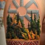 fotó a szláv tetoválásról 2017.10.08. № 051 - Szláv tetoválás -