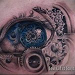 A steampunk tetoválás # 593 a minta klassz változata, amely sikeresen használható a steampunk tetoválás átalakítására és alkalmazására