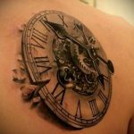 steampunk tetoválásszám 146 - a minta exkluzív változata, amely könnyen használható változtatásra és alkalmazásra steampunk ujjú tetoválásként