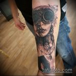 A steampunk tetoválás # 890 a minta érdekes változata, amely könnyen használható átalakítására és alkalmazására steampunk ujjú tetoválásként