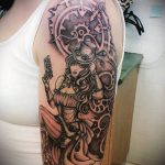 A steampunk tetoválás # 470 a minta méltó változata, amely könnyen használható változtatásra és alkalmazásra, mint steampunk tetoválás az egész karra
