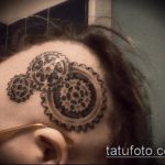 steampunk tetoválás # 942 - a minta exkluzív változata, amely könnyen használható változtatásra és alkalmazásra, mint steampunk tetoválás a karon