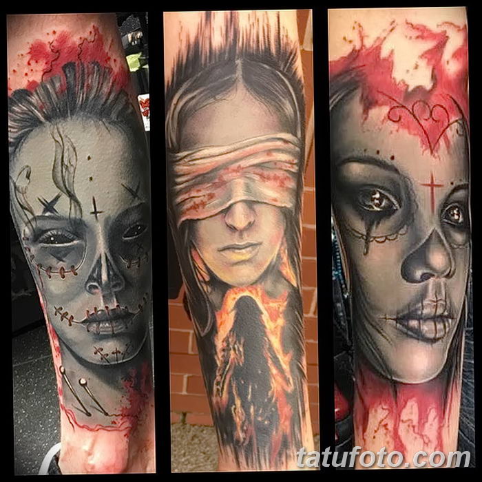 fotó a szürrealizmus tetoválásról 2018.02.10. №095 - Díszítő tetoválás -