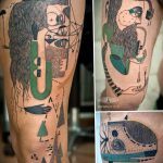 fotó a szürrealizmus tetoválásról 2018.02.10. №154 - Díszítő tetoválás -